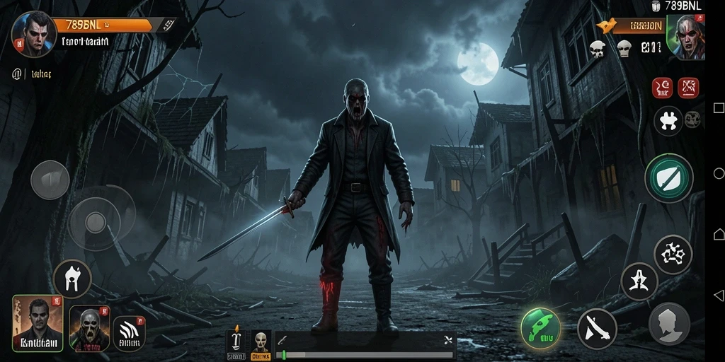 Screenshot menampilkan gameplay menakutkan di 789BNL.