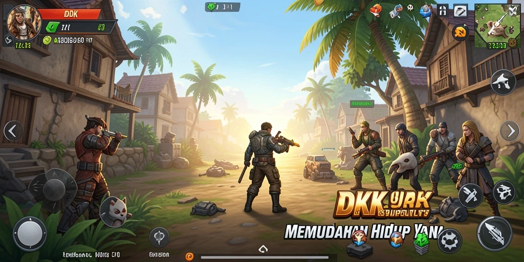 Screenshot utama DKK yang menampilkan antarmuka aplikasi Utility.