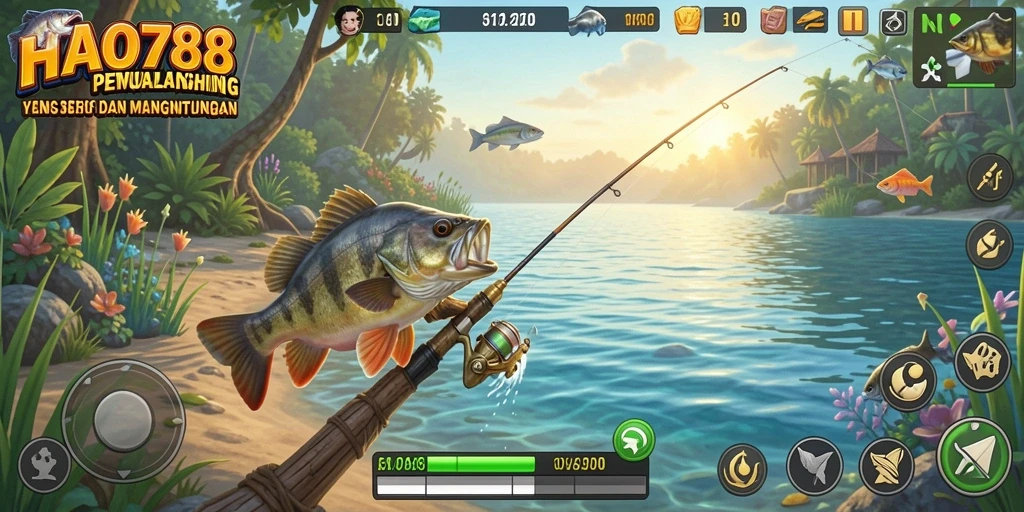 Gameplay HAO788 yang menarik dalam dunia memancing.