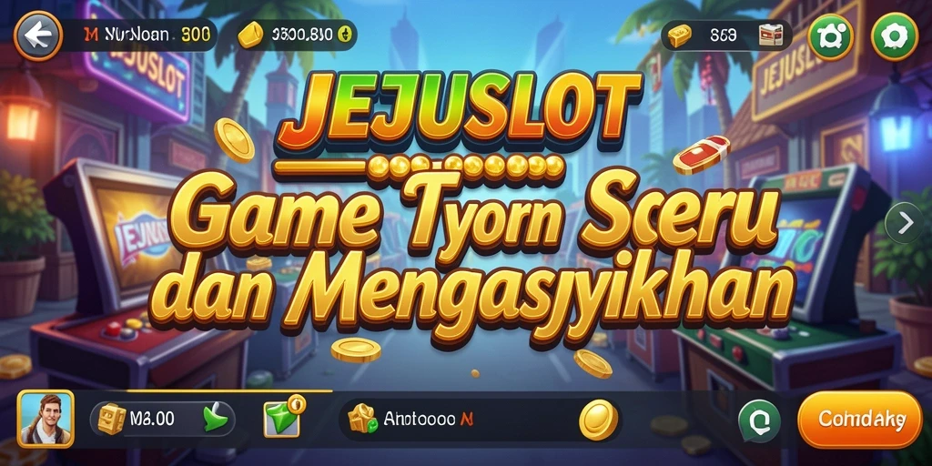Tampilan gameplay seru JEJUSLOT yang menantang dan menarik.