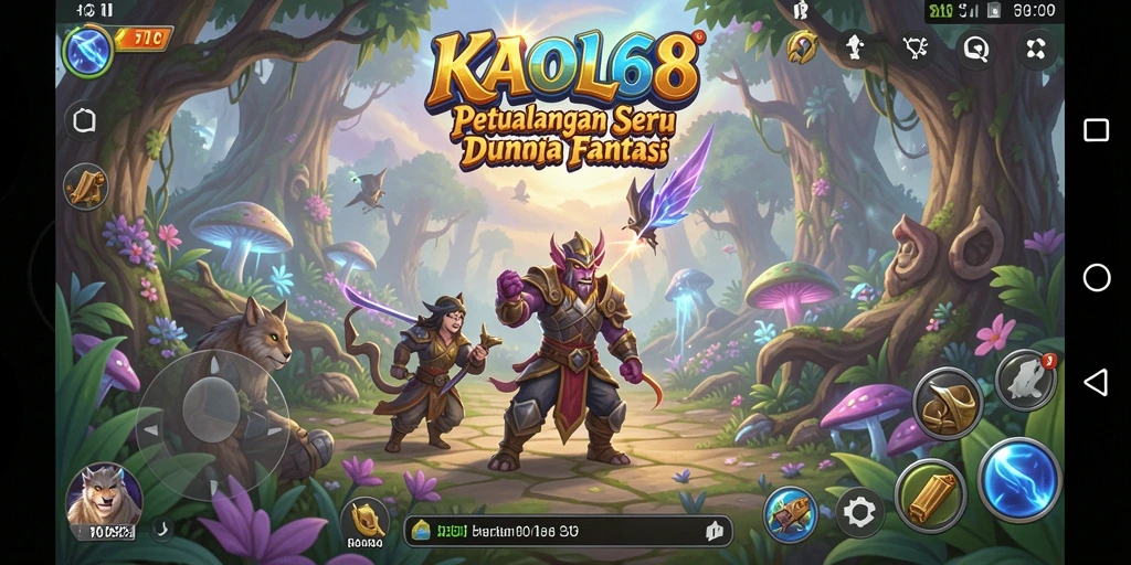 Tangkapan layar dari gameplay KAOL68 menampilkan petualangan seru dan rintangan yang menantang.