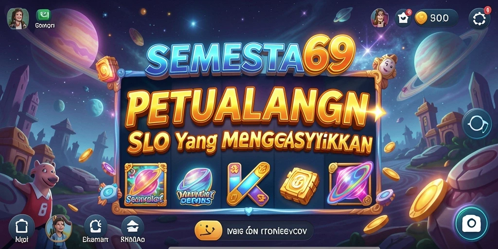 Tampilan gameplay Slot yang menarik dan penuh warna.