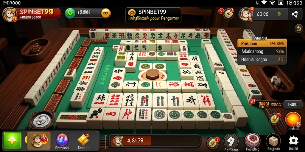 Tampilan gameplay menarik di SPINBET99 dengan efek visual yang memukau.