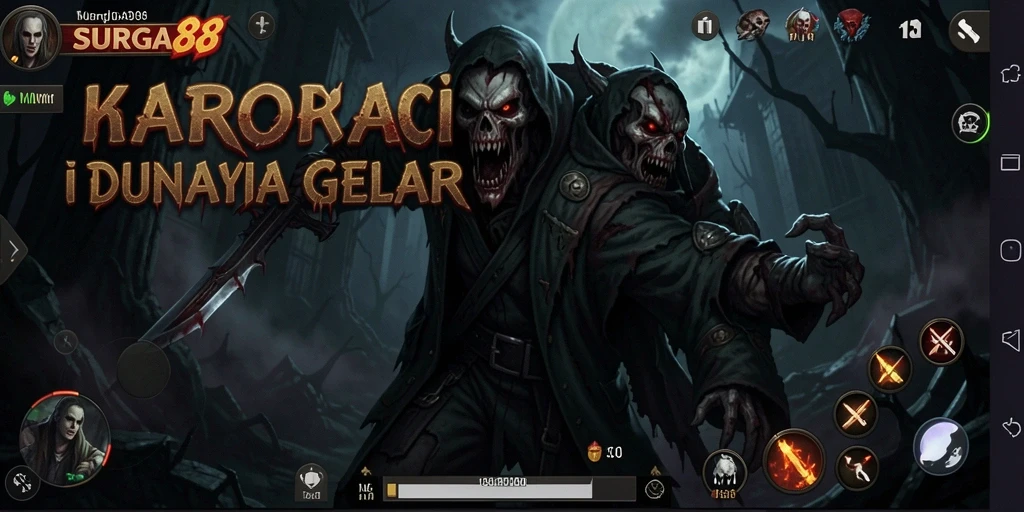 Tayangan gameplay SURGA88 yang menegangkan dan memikat.