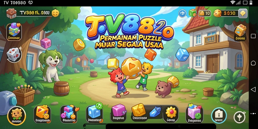 Tampilan gameplay TV888 yang menarik dan menantang.